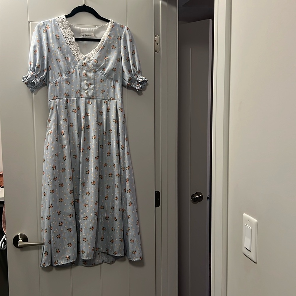 Cottage core midi dress
